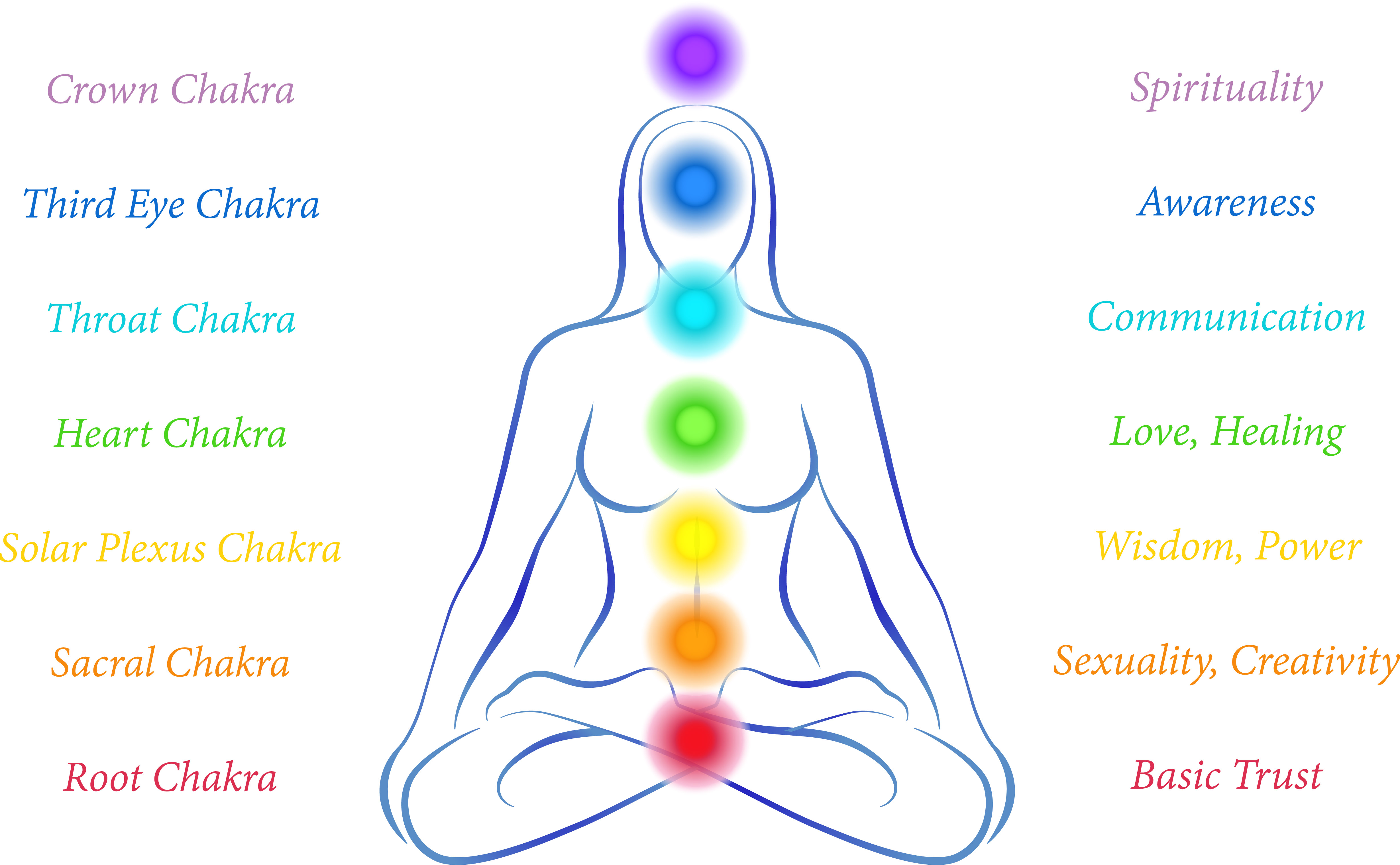Image result for chakras in the body