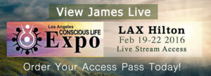 2016 Conscious Life Expo: James Redfield Live Stream Access