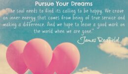 PURSUE YOUR DREAMS