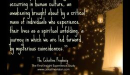 The Celestine Prophecy: First Insight Experience Study