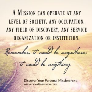 Personal Mission 1