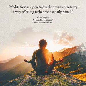 Blain Meditation article